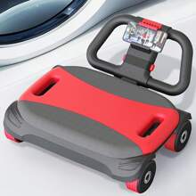 4 轮腹部滚轮，带自动回弹功能，健身家用腹肌训练器材，瘦腰