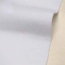 110克/200克/300克/420克热熔胶织物粘合剂，单面编织布，米色衬里，填充物，DIY工艺配件，50x100厘米，家用手工包袋制作工具套装 - 白色 - 查看 8