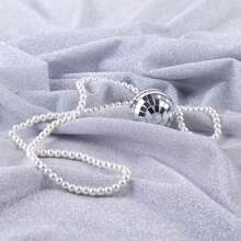 1 件奢华闪光星空金属纱针织弹力飘逸面料，闪亮银河纺织品适用于舞台服装、婚礼装饰、摄影背景 - 彩色 - 查看 2