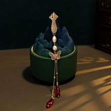 8pcs Chinese Style Zinc Alloy Qipao Decorations, Tassels Brooch, High-End Peony & Double Happiness Chinese Hanfu Accessories Dress Accessories Pin For Clothes Bag Charm School Office Accessories Shirts Jacket Jewelry Christmas Halloween Clothes Pin Funny Cute Teacher Gifts Costume Accessories Bag Charms