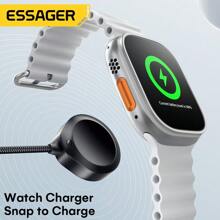 ESSAGER 3 In 1 Watch Wireless Charging Data Cable Type C To Type C Ios For Mobile Phone Watch Fast Charging Cord Suitable For Office, Dorm, And Home Wireless Charger