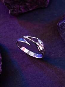 Devouring Star Space Luo Feng Series 9 Realms Bloodshadow Blade Weapon Ring Anime Collab Stylish Finger Ring Accessory - Blood Shadow Blade Ring - View 2