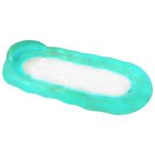 加厚新款充气水上躺椅可折叠，方便成人携带，配有网状浮床和水上游泳圈，享受假日阳光充气躺椅泳池浮床，沙滩必需品，沙滩配件 - 彩色 - 查看 8