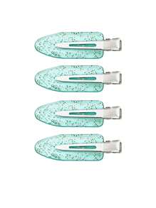 4/20 piezas Pinzas para el cabello de mujer lisas sin enganches con diseño de tabla de surf, accesorios para el cabello para uso diario, pasadores de pelo, pinzas de garra, artículos escolares - Multicolor - Ver 6