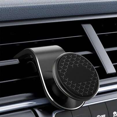 1pc Upgraded Car Air Vent Magnetic Mount, Metal Strong Magnet Phone Holder, 360° Rotation, For Navigation