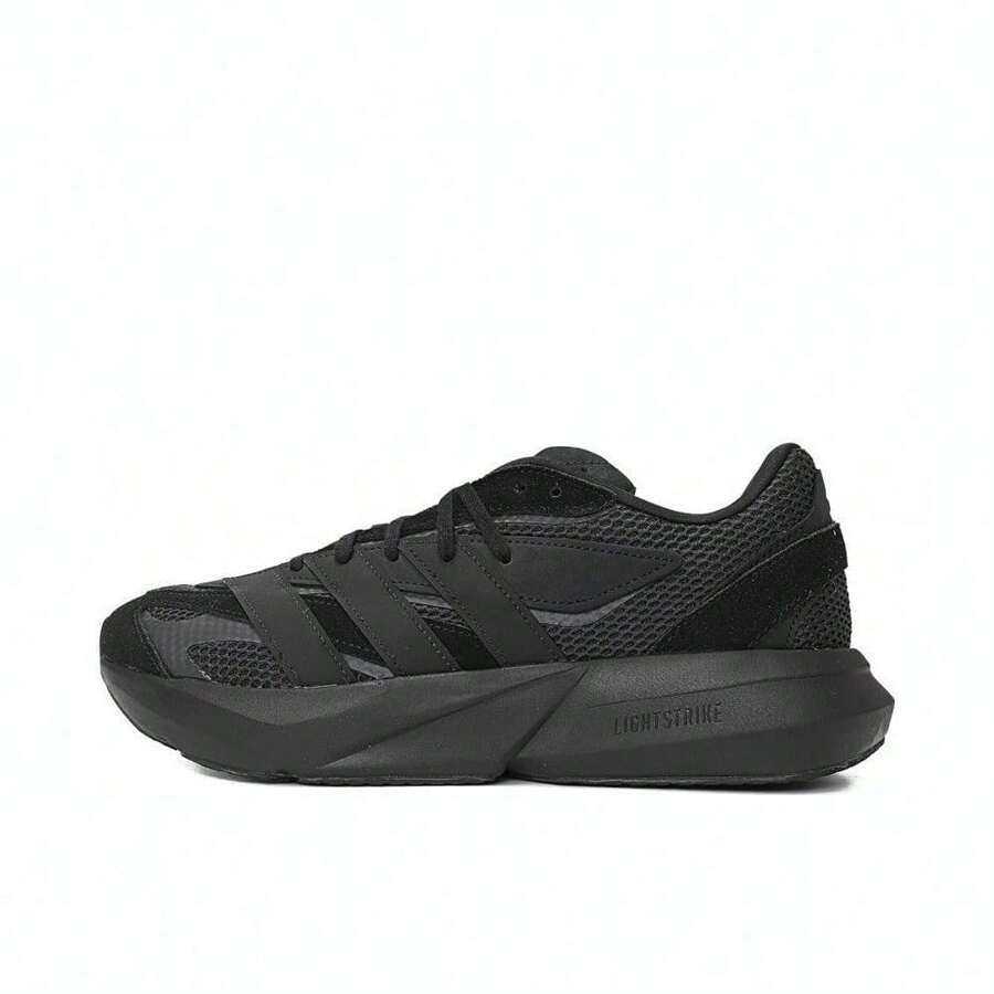 Adidas 2025 男士 LIGHTBLAZE 低帮跑步鞋 JH6941 - 黑色 - 查看 1