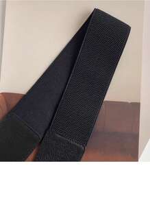 女士时尚珍珠弹力腰带，装饰性束腰配饰，适合毛衣、连衣裙、西装，用途广泛 - 彩色 - 查看 2