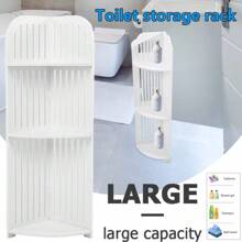 Mensola a 3 ripiani per angolo da bagno, caddy per doccia, portaoggetti, scaffale, unità organizzativa, colore bianco, per casa e bagno, accessorio bagno estivo