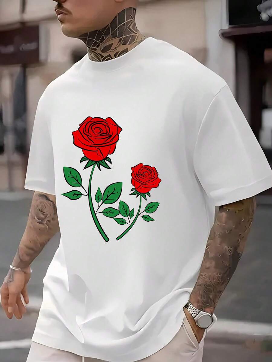 Men T-Shirts - White - View 1