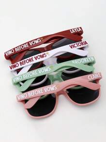 1pc Custom Fashion Glasses, Party Fashion Glasses, Bridesmaid Gifts, Personalized Fashion Glasses, Bachelorette Gifts