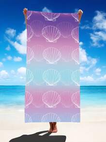 1pc (JLSTJ002) Beach Towel, Super Soft Microfiber Oversized Beach Blanket, Highly Absorbent Bath Towel, Suitable For Travel, Pool, Scuba Diving, Surfing, Yoga, Camping, Available In Adult And Children Sizes, Beach Accessories Beach Essentials