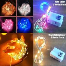 1/5/10/20/30 stuks Mini LED-feeërieke lampjes - op batterijen werkende koperdraadlampjes, geschikt voor Kerstmis, Moederdagdecoratie, decoratieve geschenken, bloemen, festivals, bruiloften, tuinen, feestbenodigdheden, knipperende vuurvliegjeslampjes