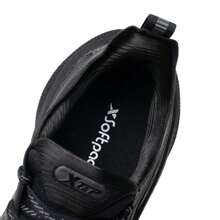 XTEP Tênis de corrida masculino confortável, respirável, esportivo, casual 876219110043 preto