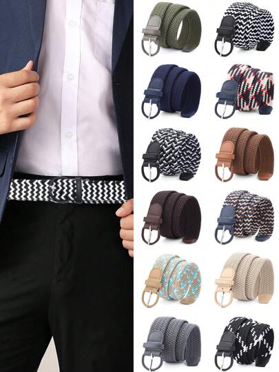 男士皮带，带扣，时尚百搭，可调节腰带，适合休闲、正装、高尔夫裤、衬衫等场合，是青少年、夏季、户外、运动、度假、毕业、生日的理想礼物。