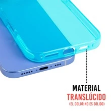 INSTACASE Funda Para iPhóne Antigolpes Uso Rudo Colors Borde Reforzado Anticaidas Colores Neon - Azul Neón - Ver 4