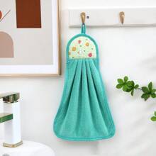 Soft Hand Towel Dishcloths Hanging Cloth Kitchen Accessories Coral Velvet Bathroom Supplies Microfiber