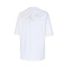 2024 男友风格男款 Nike AS FLT ESS WSH 85 SS CREW 针织短袖 T 恤，TFN5995-100 - 白色 - 查看 2