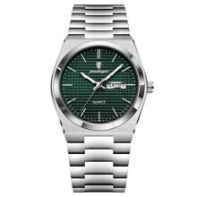 Luxury Sport Man Watch Military Waterproof Luminous Date Week Men Watch Stainless Steel Quartz Men's Watches Male Clock