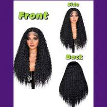 13x4 Jerry Curly Lace Front Wigs Human Hair 200% Density Curly Lace Front Wig Human Hair Wigs Lace Frontal Glueless Wigs Human Hair Pre Plucked With Baby Hair Natural Color