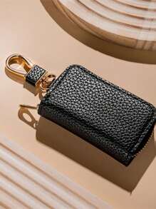 Bolsa organizadora de llaves de gran capacidad universal para hombres, pinza simple para llaves, mini cartera/monedero para mujeres - Multicolor - Ver 10