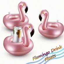 2/5pcs - Inflatable Coaster - Beverage Cup Holder, PVC Floating Cup Holder, Cute And , Unique For Swimming Pool Parties, Inflatable Creative Floating Beverage Holder, Suitable For Beverage Coasters For Swimming Pool Parties And Festivals, Swimming Pool Accessories