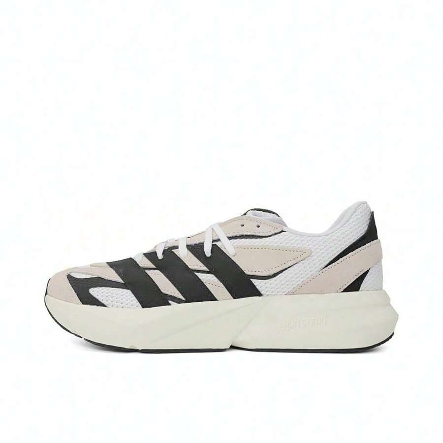 Adidas 2025 Men's LIGHTBLAZE Low-Top Running Shoes JH6944 - Beige - View 1