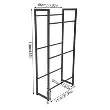 YUNRUX Other Storage Holders & Racks - Black - View 3