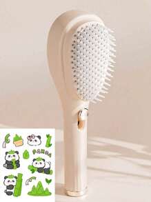 1PC 伸缩梳 清洁头皮不伤发 便携式头发按摩梳 家用防静电发梳 伸缩梳子 按摩梳 头皮断发清洁梳 防静电 不伤发 蓬松秀发 便携式家用 - 彩色 - 查看 9