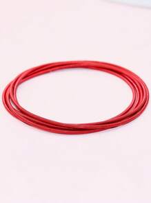 5pcs Stainless Steel Tiny Spring Bracelet Set For Fashion Women And Girls - Bracelet Set - View 18