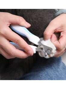 1 件猫/狗爱好者礼物和狗/猫妈妈爱宠物指甲钳批发，不锈钢小猫猫爱好者和猫妈妈爱狗爱好者和狗妈妈爱爪子美容修剪器 - 彩色 - 查看 10