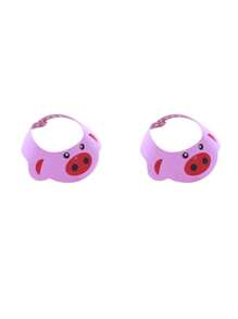 可爱卡通婴儿洗发浴帽护耳防水帽儿童浴帽洗发帽婴儿用品儿童洗发帽，婴儿卫浴用品 - 彩色 - 查看 23