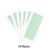 10/30/100 Sheets Gentle Hair Removal Wax Strips, Non-Irritating, Quick & Easy To Use, Depilatory Wax Papers, Portable For Travel Use ,Hair Products And Accessories For Barber Salon Beauty Travel Essentials