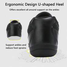 Black Mesh Cheerleading Shoes For Women, Sports Training Dance Ballet Gymnastics Tumbling Flexible Sneakers