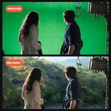 2x3M Professional Photography Backdrop - Wrinkle-Resistant Studio Background Cloth, Portable & Foldable For Live Streaming, Portrait Photography, Video Shooting & Product Display - Green - View 6