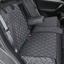 Car Rear Back Seat Cover Pet Dog Protector Mat Non-Slip Waterproof Seat Cushion - Black - View 4