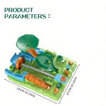 1set Jungle Adventure Interactive Track Board Game - Educational Puzzle Toy For Youngsters, PP Material, No Battery Required, Ideal For Halloween And Christmas Gifts, Educational Toy|Jungle Theme Toy|Engaging Game Design, Jungle Toys - Multicolor - View 7