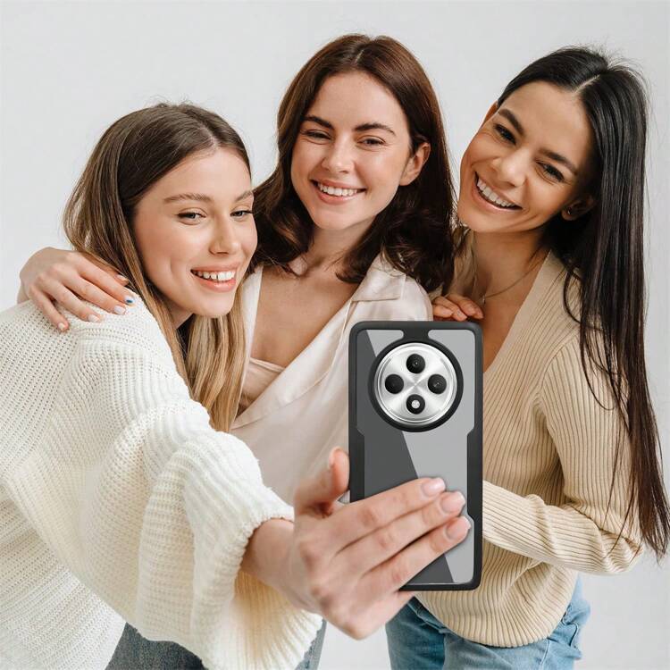 Hadaasi 1个二合一全包保护壳，带屏幕保护膜，透明TPU软边+PC硬质后盖，360度防摔，兼容OPPO Reno12 FS/A3X、 17 Pro/17 Pro Max/Air/17/16/15/14/13/12/11 Pro Max/Plus/SE2/SE3/7/8、Galaxy S26 Ultra/S26 Plus/S26/M36/S25 FE/S25 Ultra/S25 Plus/S25/S24 Ultra/S24 Plus、Honor 400/400 Pro/400 Lite、OPPO Reno14 Pro/Reno14 F、Infinix Hot 60 Pro/Hot 60 Pro+、Redmi 15C。 - 黑色 - 查看 9