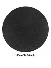 1pc, Leather Placemats, Waterproof And Oilproof Placemats, Simple And Stylish Versatile Desktop Protection Mat, Vase Mat, Easy To Clean Kitchen Table Decoration.