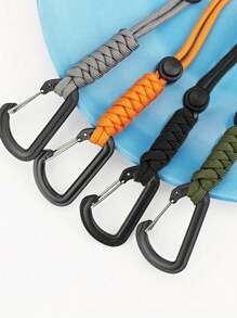 2 件装战术伞绳挂绳，背包挂钩扣，适用于户外背包登山露营