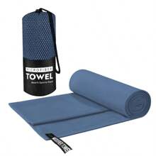 1 Pc Portable Sweat-Absorbing And Comfortable Towel, Fitness And Running Sweat Wipe Towel, Extended Yoga Towel, Sand-Proof And Quick-Drying Beach Towel, Which Can Wrap The Whole Body, Good Friends For Camping, Traveling, And Outdoors