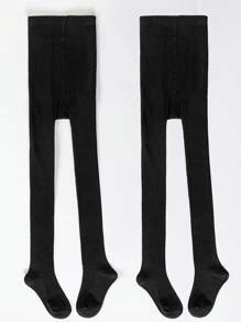 1-2 Paar Kinder atmungsaktive und bequeme Stirrups-Strumpfhosen, geeignet für den täglichen Gebrauch, Frühling/Sommer