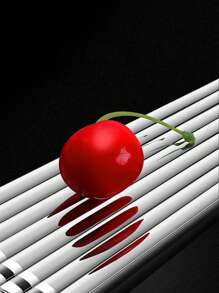 304 Stainless Steel Dragon Pattern Chopsticks, 1 Pair/4 Pairs,School Supplies - Silver - View 4