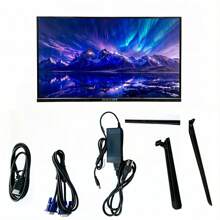 Monitor Full HD 1920*1080 24 Pulgadas Flat Gamer 75hZ - Tipo de Enchufe A USA (110-127V) - Ver 5