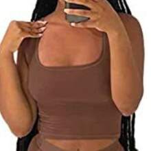 OFFBRACE Casual Workout Sets Two Piece Outfits For Women Ribbed Crop Tank Top High Waist Yoga Leggings Active Wear