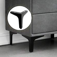 4pcs DIY Replacement Sofa Feet Metal Legs For Furniture Modern Triangle Feet Cabinet Couch Chair Heavy Duty Cabinet Couch Legs