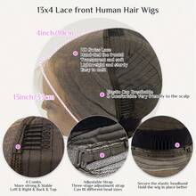 13x4 Jerry Curly Lace Front Wigs Human Hair 200% Density Curly Lace Front Wig Human Hair Wigs Lace Frontal Glueless Wigs Human Hair Pre Plucked With Baby Hair Natural Color