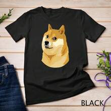 Dogin Dog Head Blockchain Shiba Inu Cryptocurrency T-Shirt Sweatshirt