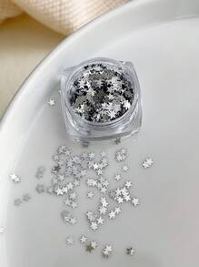 Bộ 8 phụ kiện làm móng lấp lánh trong hộp với hình ngôi sao năm cánh, hình tròn màu vàng và bạc, lấp lánh và dễ đeo. Phù hợp cho tiệm làm móng và người dùng cá nhân, phụ kiện làm móng, đồ trang trí móng, đá quý làm móng. - Nhiều màu - Xem 13