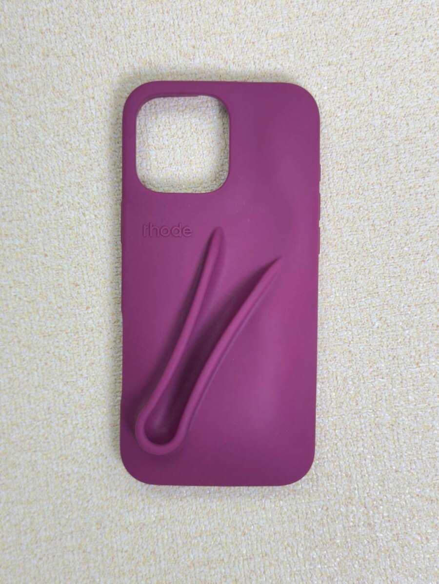 Rhode Hailey Summer Lip Case For IPhone With Logo Includes Lip Gloss The Best Gift Ever. - Màu tím - Xem 1
