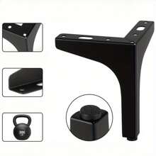 4pcs DIY Replacement Sofa Feet Metal Legs For Furniture Modern Triangle Feet Cabinet Couch Chair Heavy Duty Cabinet Couch Legs